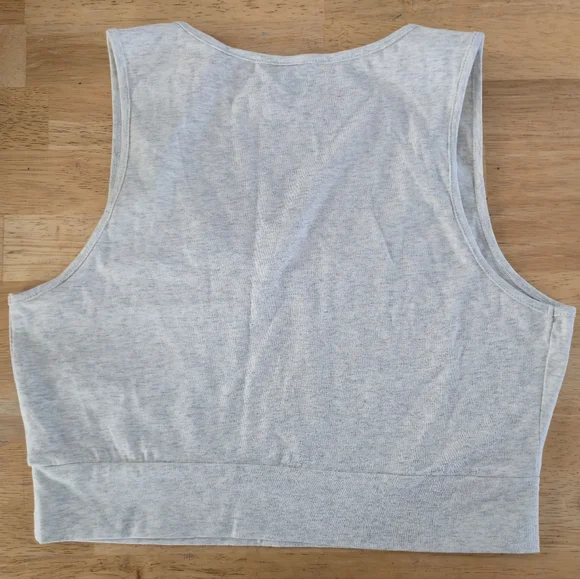 SHEIN XL Milano Italy 3 Piece Loungewear Set Wide Leg Heather Cream - Picture 9 of 12